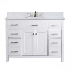 Бяла тоалетна за баня Charleston